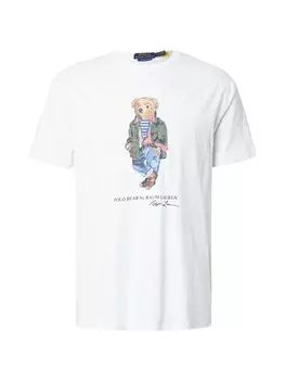 Классическая футболка Polo Ralph Lauren Shirt, белый