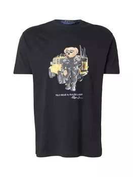Классическая футболка Polo Ralph Lauren Shirt, черный