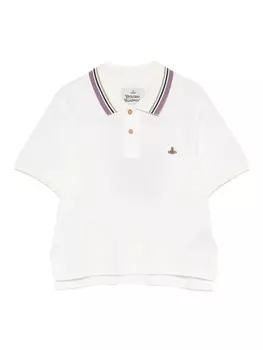 Классическая футболка-поло Vivienne Westwood, белый