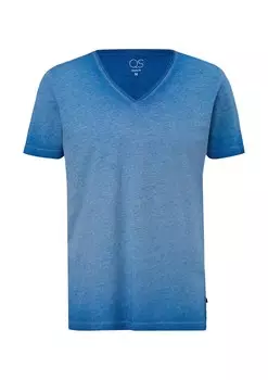 Классическая футболка QS Shirt, цвет royal blue/dusty blue