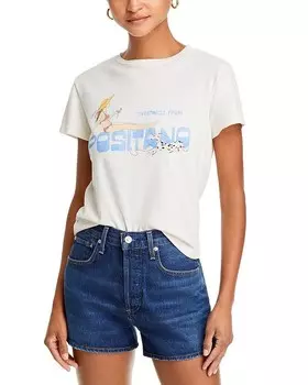 Классическая футболка RE/DONE Positano, белый