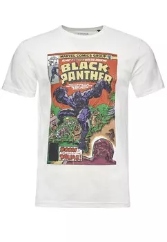 Классическая футболка Recovered Shirt Marvel Black Panther, экрю