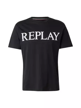 Классическая футболка REPLAY Shirt, черный