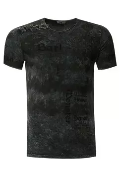 Классическая футболка Rusty Neal Shirt, антрацит