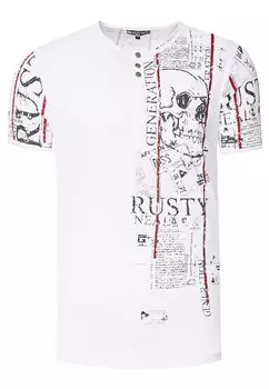 Классическая футболка Rusty Neal Shirt, белый