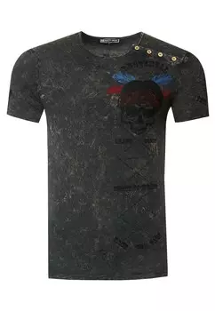 Классическая футболка Rusty Neal Shirt, серый