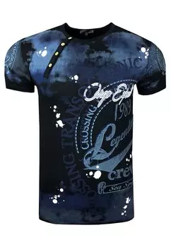 Классическая футболка Rusty Neal Shirt, синий