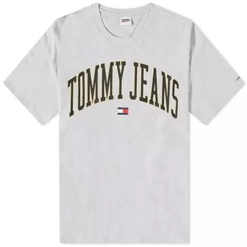 Классическая футболка с аркой Tommy Jeans, серый