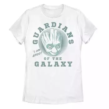 Классическая футболка с изображением большого лица «Groot» для юниоров Marvel Guardians of the Galaxy Licensed Character
