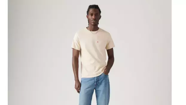 Классическая футболка с карманами Levi's, цвет Fog - Neutrals