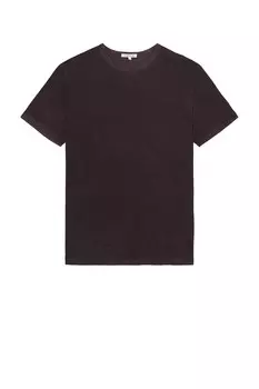 Классическая футболка с круглым вырезом Cotton Citizen, цвет Vintage Eggplant