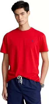 Классическая футболка с круглым вырезом Polo Ralph Lauren, цвет RL2000 Red