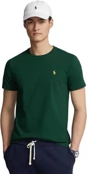 Классическая футболка с круглым вырезом Polo Ralph Lauren, цвет Moss Agate