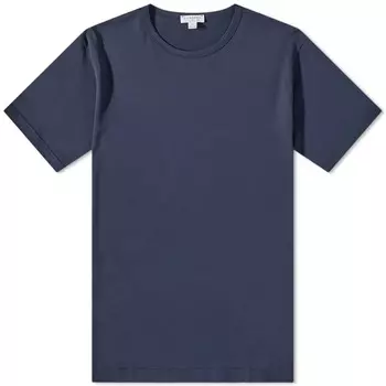 Классическая футболка с круглым вырезом Sunspel