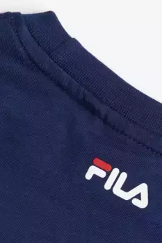 Классическая футболка с логотипом baia mare H&M, синий