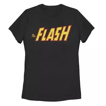Классическая футболка с логотипом DC Comics The Flash для юниоров Licensed Character