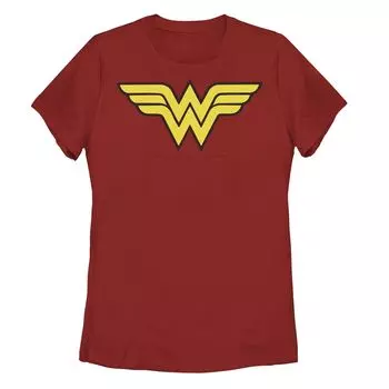 Классическая футболка с логотипом DC Comics Wonder Woman для юниоров Licensed Character