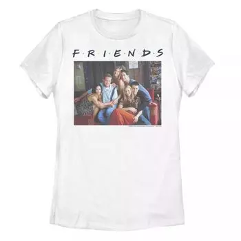Классическая футболка с логотипом Junior's Friends для группового портрета Licensed Character