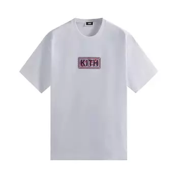 Классическая футболка с логотипом Kith Needlepoint, цвет Белый