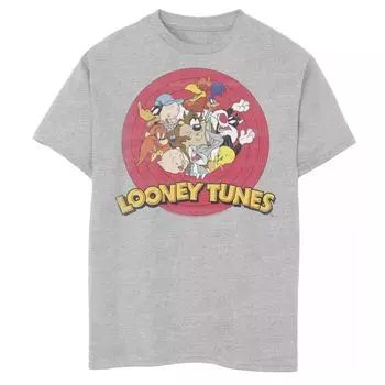 Классическая футболка с логотипом Looney Tunes и графическим рисунком для мальчиков 8–20 лет Licensed Character