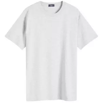 Классическая футболка с маленьким логотипом Dime, серый