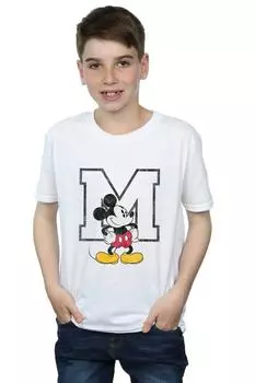 Классическая футболка с Микки Маусом M Disney, белый