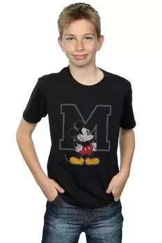Классическая футболка с Микки Маусом M Disney, черный