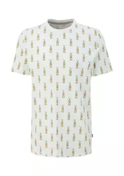 Классическая футболка s.Oliver Shirt, белый