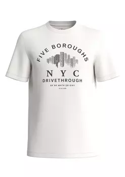 Классическая футболка s.Oliver Shirt, белый