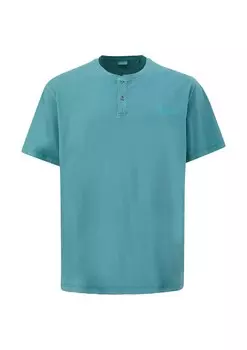 Классическая футболка s.Oliver Shirt, цвет cyan blue