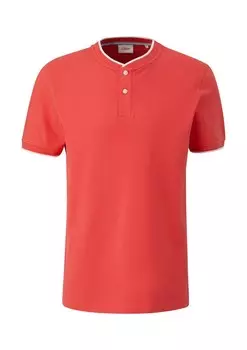 Классическая футболка s.Oliver Shirt, цвет lobster
