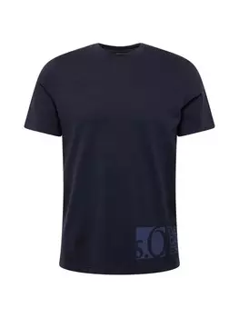 Классическая футболка s.Oliver Shirt, цвет navy/dark blue