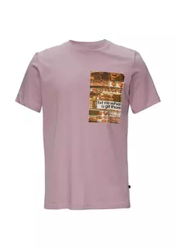 Классическая футболка s.Oliver Shirt, сиреневый