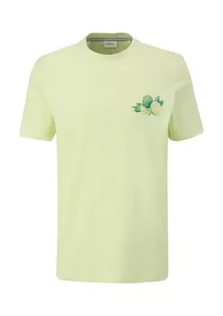 Классическая футболка s.Oliver Shirt, светло-зеленый
