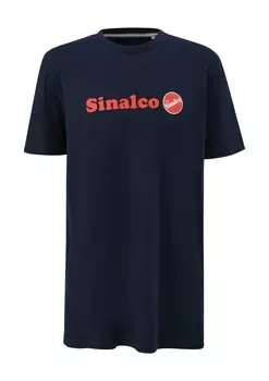 Классическая футболка s.Oliver Shirt, темно-синий