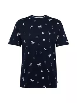 Классическая футболка s.Oliver Shirt, темно-синий