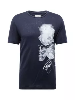 Классическая футболка s.Oliver Shirt, темно-синий
