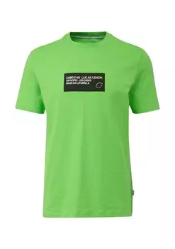 Классическая футболка s.Oliver Shirt, зеленый