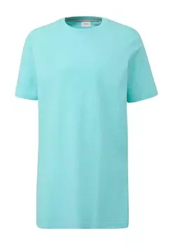 Классическая футболка s.Oliver Shirt, зеленый