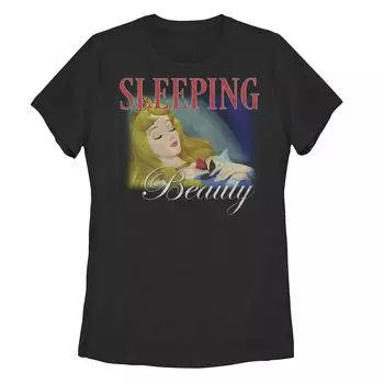 Классическая футболка с портретом Disney's Sleeping Beauty Aurora для детей Licensed Character
