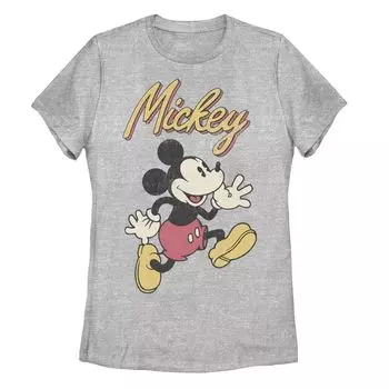 Классическая футболка с портретом для бега Disney's Mickey для юниоров Licensed Character