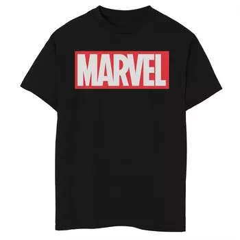 Классическая футболка с ярким логотипом Marvel для мальчиков 8–20 лет Licensed Character