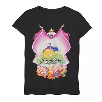 Классическая футболка с рисунком «Белоснежка» для девочек 7–16 лет Disney