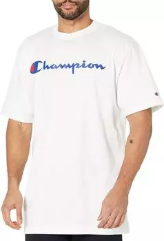 Классическая футболка с рисунком Big & Tall Champion, белый