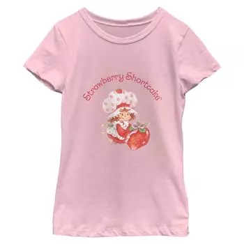 Классическая футболка с рисунком Strawberry Shortcake для девочек 7–16 лет Licensed Character
