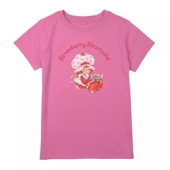 Классическая футболка с рисунком Strawberry Shortcake для девочек 8–20 лет Licensed Character