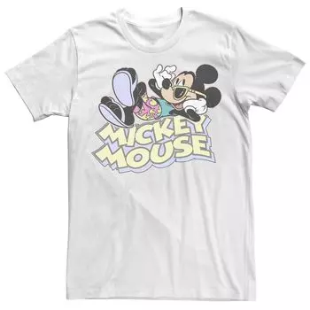Классическая футболка с рисунком «Время отпуска» для детей Disney's Mickey Mouse Licensed Character