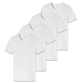 Классическая футболка SCHIESSER Shirt, белый