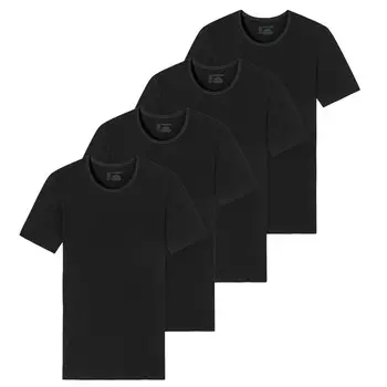 Классическая футболка SCHIESSER Shirt, черный