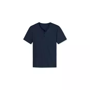 Классическая футболка SCHIESSER Shirt, морской синий